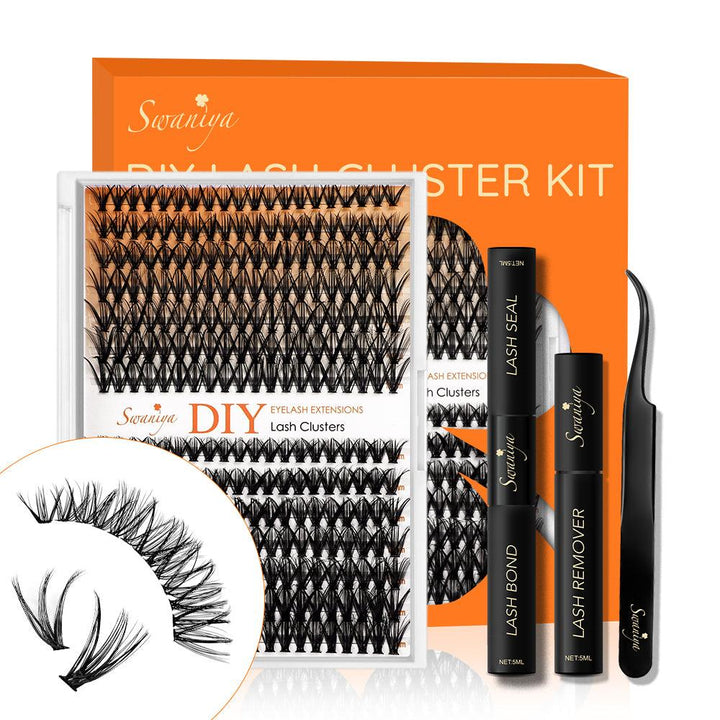 DIY Lash Clusters Kits 30D+40D D curl 10-16MIX - SWANIYA LASH CLUSTERS