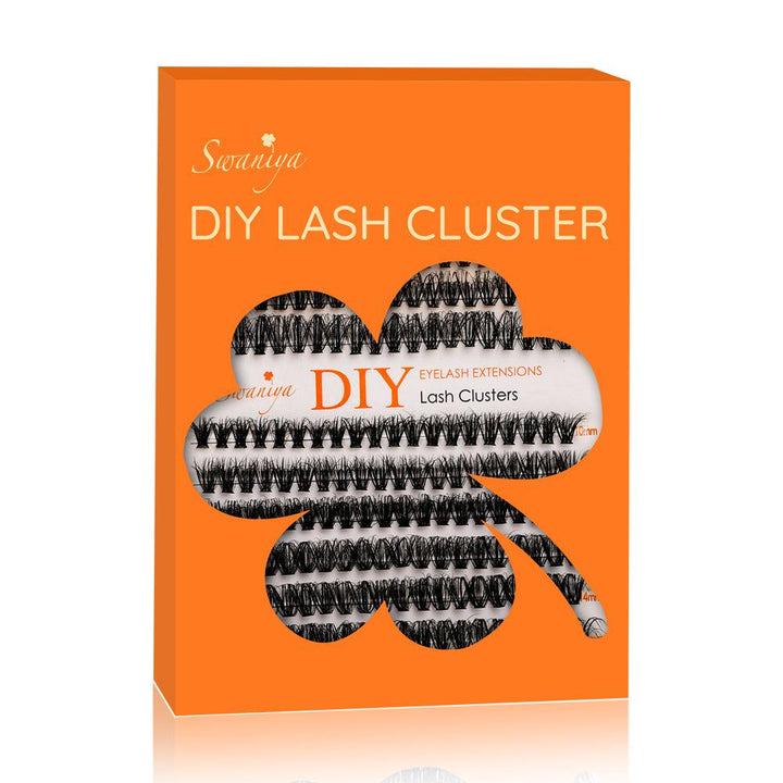 DIY 5D Stereo Fluffy Lash Clusters D curl 10-16MIX - SWANIYA LASH CLUSTERS