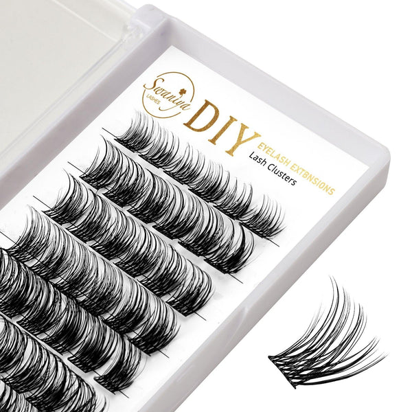 F01 Style DIY Cluster Lash Extensions - SWANIYA LASH CLUSTERS