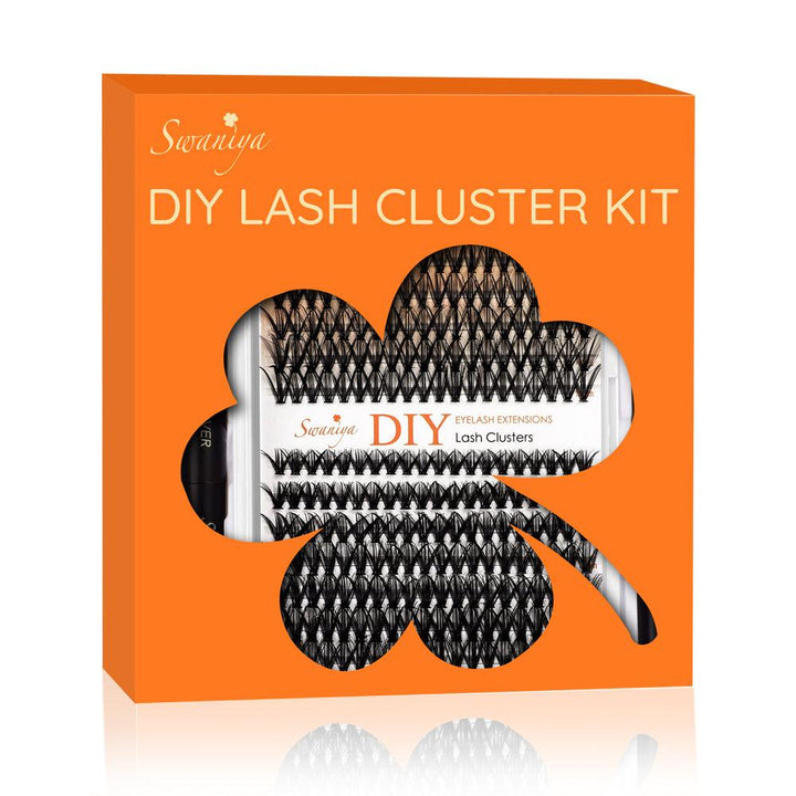 DIY Lash Clusters Kits 30D+40D D curl 10-16MIX - SWANIYA LASH CLUSTERS