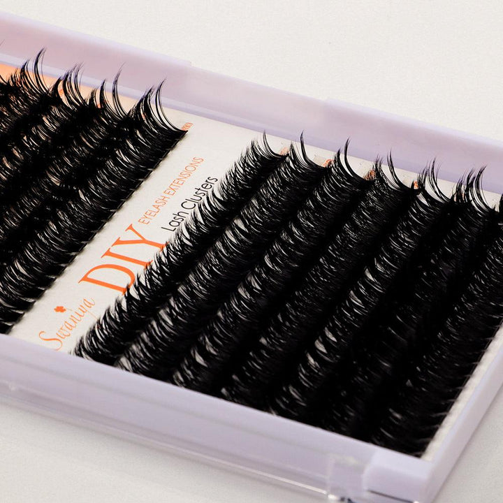 DIY Lash Clusters Kits 50D+60D D curl 10-16MIX - SWANIYA LASH CLUSTERS