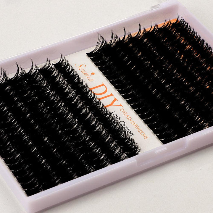 DIY Lash Clusters Kits 80D+100D D curl 10-16MIX - SWANIYA LASH CLUSTERS