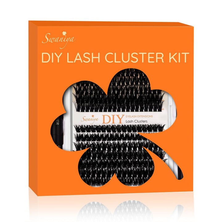 DIY Lash Clusters Kits 80D+100D D curl 10-16MIX - SWANIYA LASH CLUSTERS