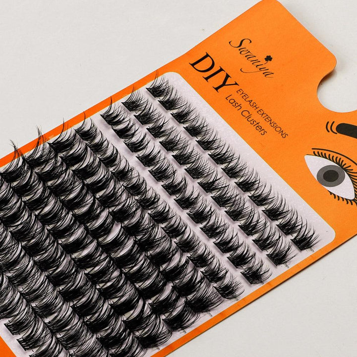 DIY Lash Clusters LC130 D curl 10-16MIX - SWANIYA LASH CLUSTERS