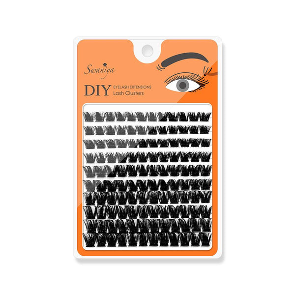 DIY Lash Clusters LC20 D curl 10-16MIX - SWANIYA LASH CLUSTERS